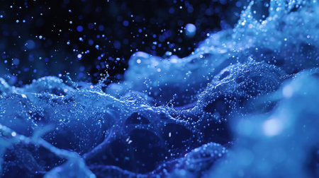Beautiful Wallpaper of Water Simulationの素材