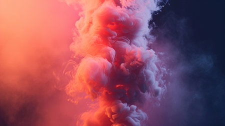 Beautiful Wallpaper of Smoke Particle Effectの素材