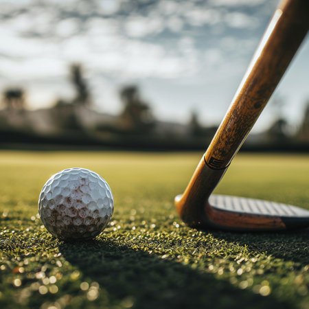 Focus on the Golf Ballの素材