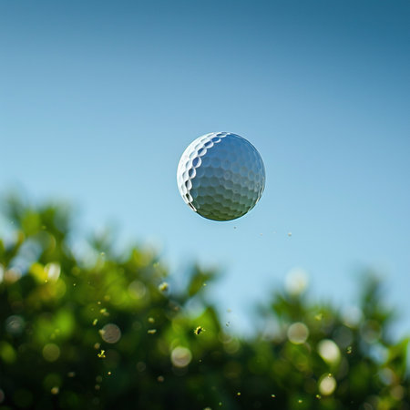 Focus on the Golf Ballの素材