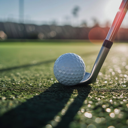 Focus on the Golf Ballの素材