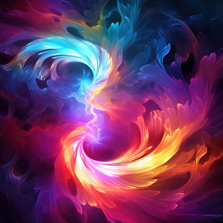 Abstract Art Fantasy Background Wallpaperの素材