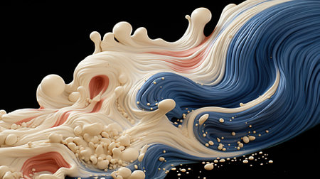 A Microscopic View of the World Revealing the Hidden Beautyの素材