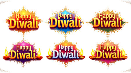 Happy Diwali Festival of Lights Diwali Holiday Background Designの素材