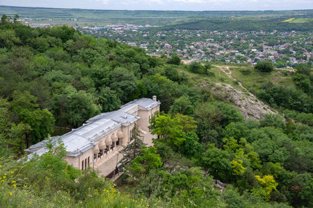 Academic Gallery in Pyatigorsk (1848-1850), Stavropol Territory. Caucasian mineral waters, Pyatigorskのeditorial素材