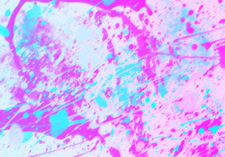 Magenta and blue tie dye pattern abstract backgroundの写真素材