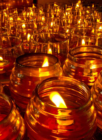 lantern at  Chinese  templeの写真素材