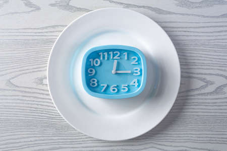 Eat meal time healthy eating conceptの写真素材