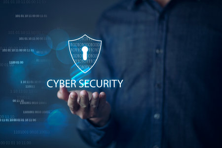 Users online security check system. Access the authentication system to use an online account for transactions. Access online account with a padlock icon by using virtual touch screenの写真素材