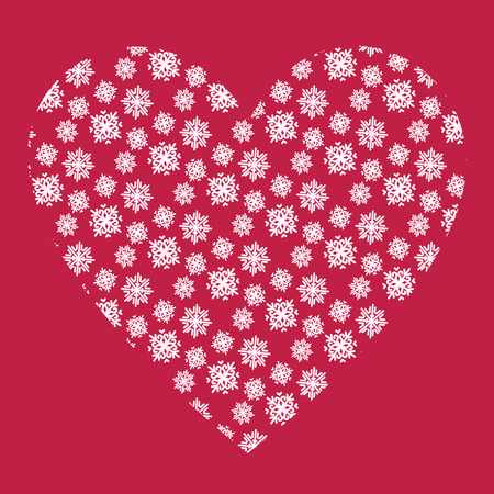 Happy Valentines Day vector illustrationのイラスト素材