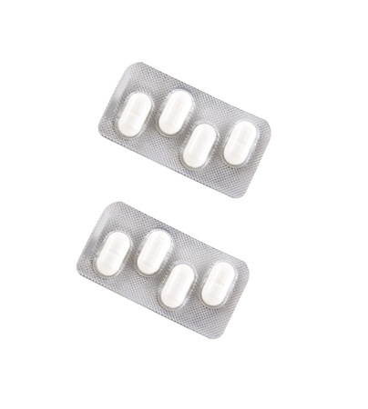 Two pill packsの写真素材