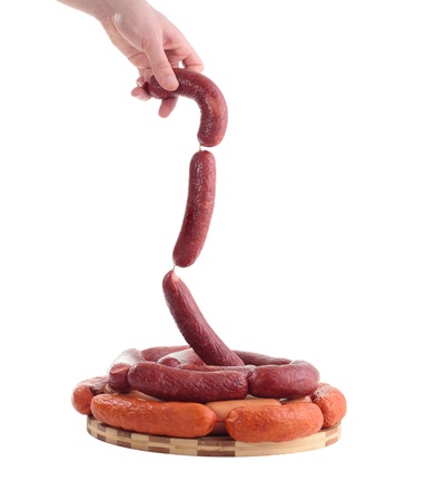 various sausagesの写真素材