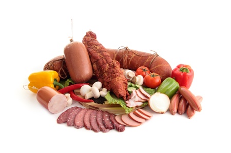 Various kinds of meatの写真素材