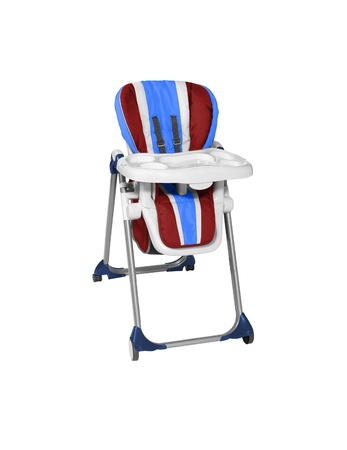 Baby High Chair with Trayの写真素材