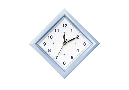 Rhombus wall clock