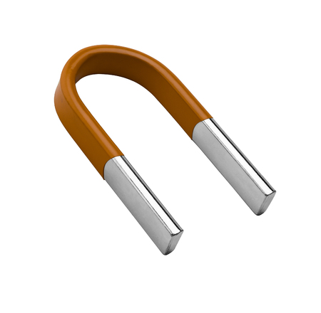 horseshoe magnetの写真素材