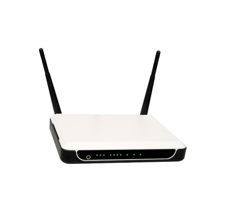 Wireless routerの写真素材