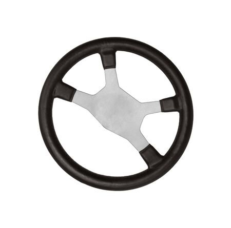 Wheel isolated on whiteの写真素材