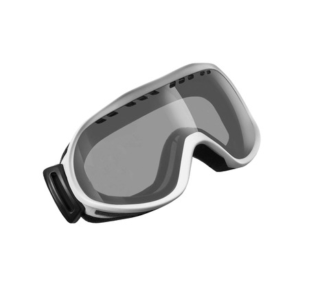 Winter sport glasses isolatedの写真素材