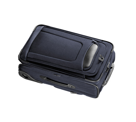 Travel bag isolatedの写真素材