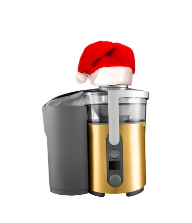 electric Christmas blenderの写真素材