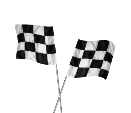 Checkered flagの写真素材