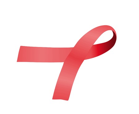 red ribbonの写真素材