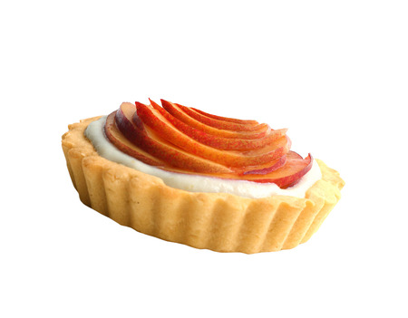 cup cake with Applesの写真素材