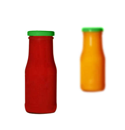 Hot chili pepper sauceの写真素材