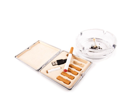 electric cigaretteの写真素材
