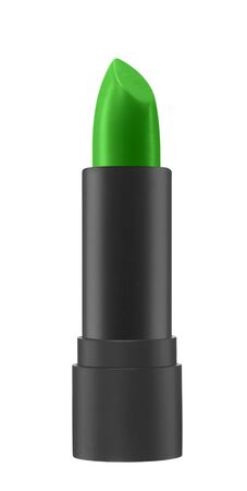green color lip stickの写真素材