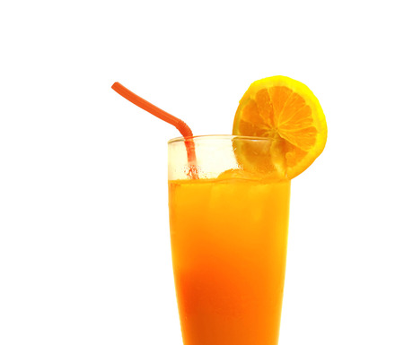 orange juiceの写真素材