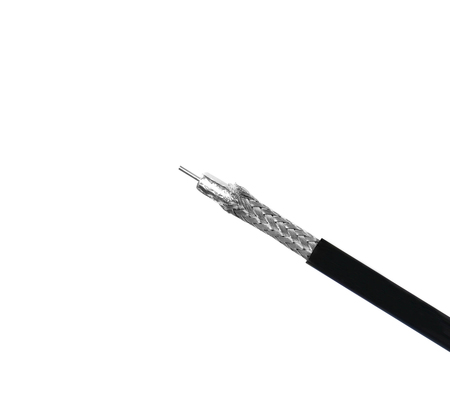 Coax television cableの写真素材