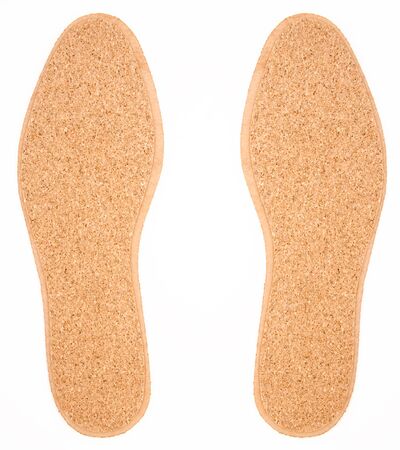 White shoe insolesの写真素材