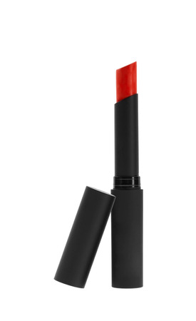 lipstick over white backgroundの写真素材
