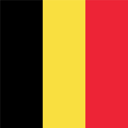 Belgium flag. Wallpaper and background concept. National and footbal theme. Vector illustrationのイラスト素材