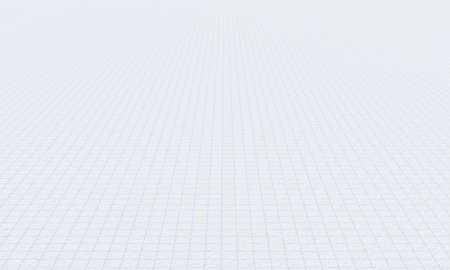 Graph paper textured grid line background. Education and Engineering concept. 3D illustration renderingの写真素材