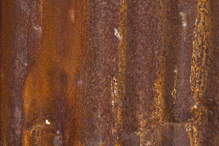 rusty metal fence texture