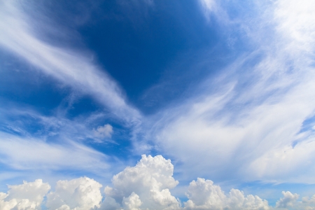 Blue skyの写真素材