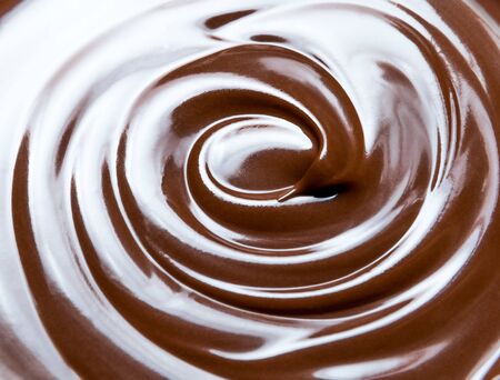 melting chocolate / melted chocolateの写真素材