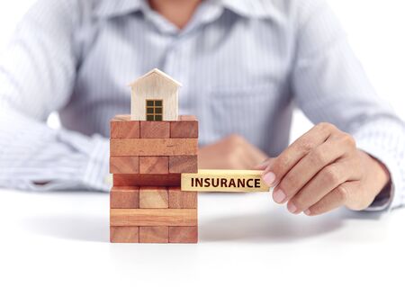 home insurance conceptの写真素材