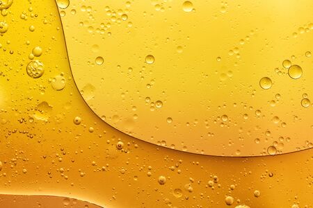 abstract oil bubble texture, pattern, backgroundの写真素材