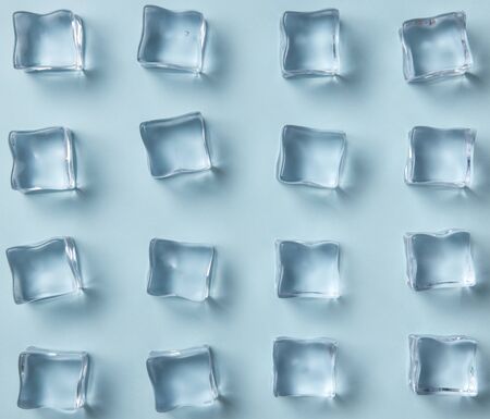 Isolated ice cube, cold freezeの写真素材