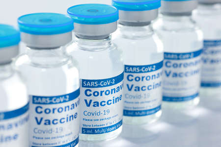 disease vaccine vialsの写真素材