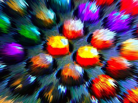 colorful shapesの写真素材