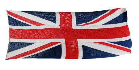 isolated image of Great  Britains Flagの写真素材