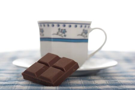 coffe and chocolateの写真素材