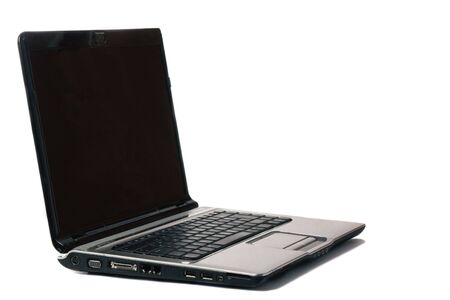 isoltated image of a laptop on white