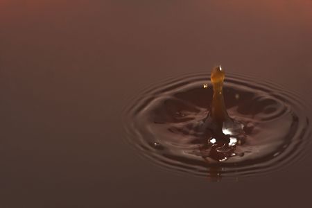 Coffee splash ideal as backgroundの写真素材