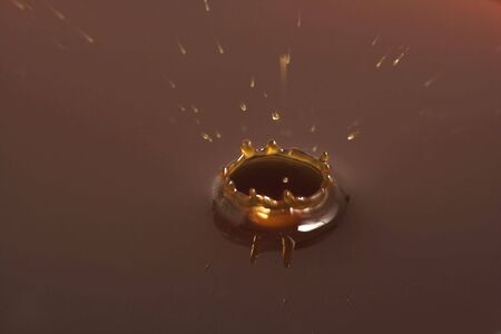 coffee splash ideal as backgroundの写真素材